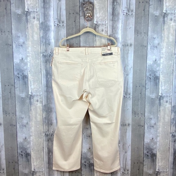 DL1961 Mara Mid Rise Straight in Parchment Size 18 New! - Picture 3 of 16